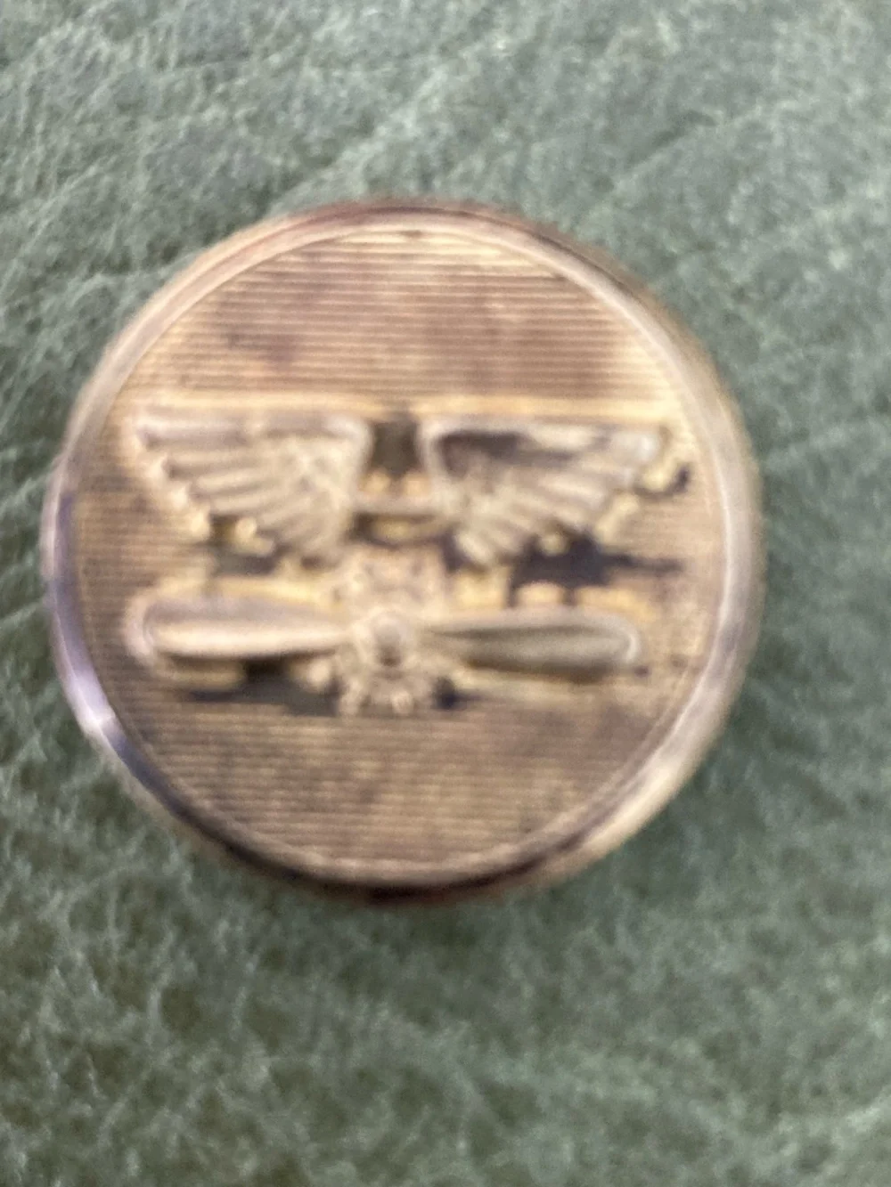 Mixed Vintage Aviation & U.S. Navy Uniform Button Lot – USAir, Winged Propeller,